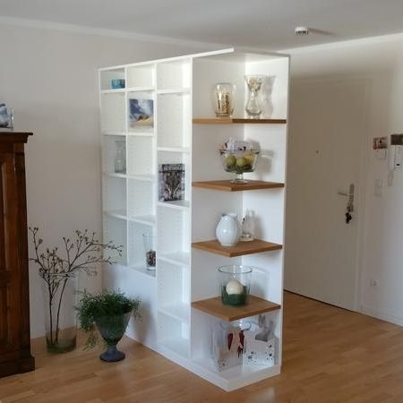 Bücherregal als Raumtrenner