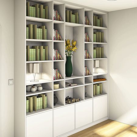Konzeption eines Bücherregales